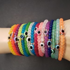 Lot of 16 Evil eye beaded Bracelets